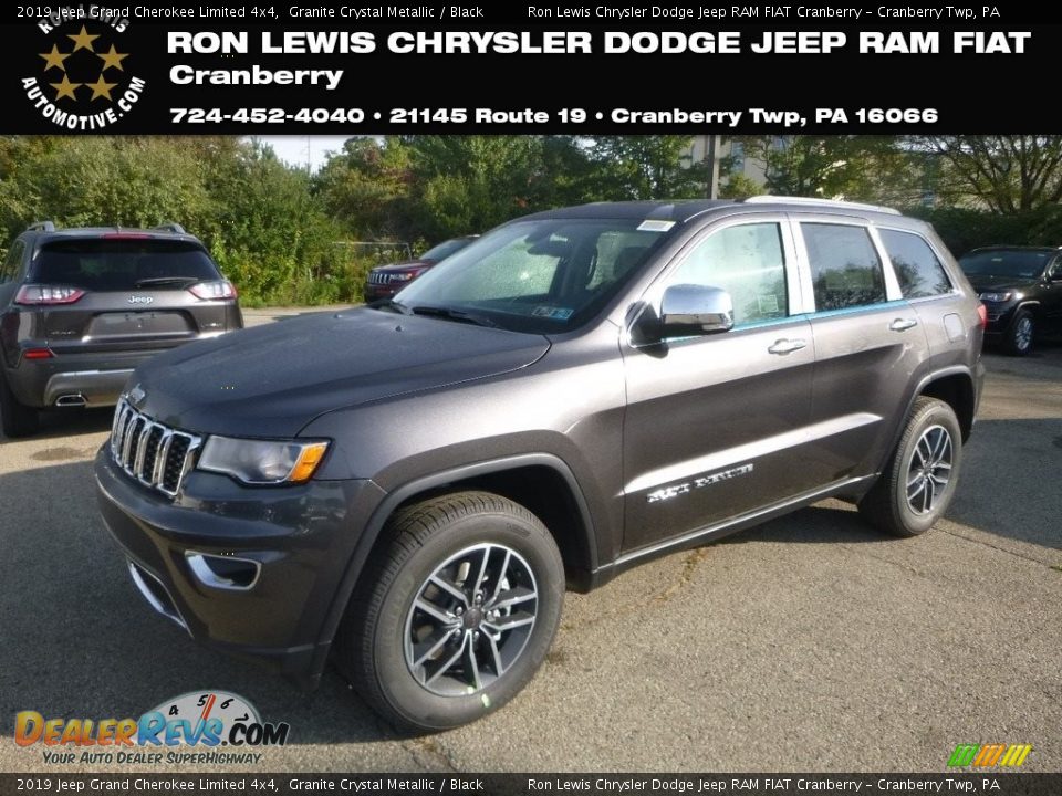2019 Jeep Grand Cherokee Limited 4x4 Granite Crystal Metallic / Black Photo #1
