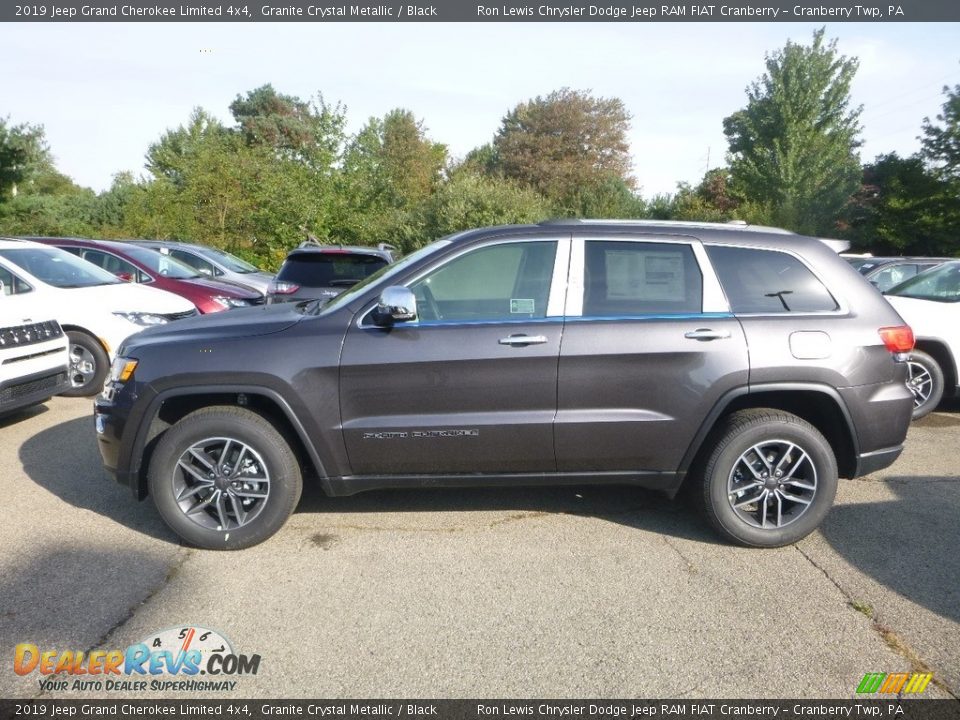 2019 Jeep Grand Cherokee Limited 4x4 Granite Crystal Metallic / Black Photo #2