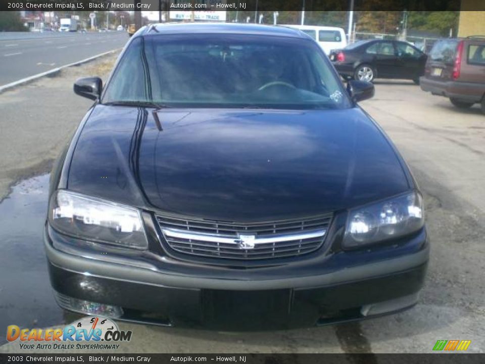 2003 Chevrolet Impala LS Black / Medium Gray Photo #1