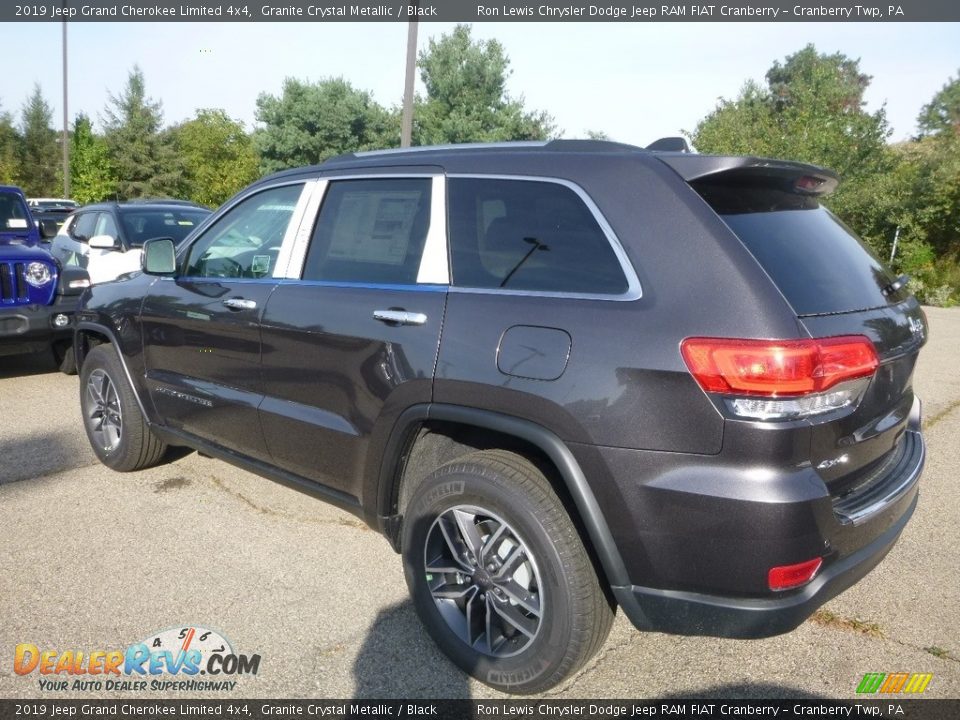 2019 Jeep Grand Cherokee Limited 4x4 Granite Crystal Metallic / Black Photo #3