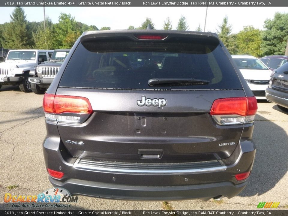 2019 Jeep Grand Cherokee Limited 4x4 Granite Crystal Metallic / Black Photo #4