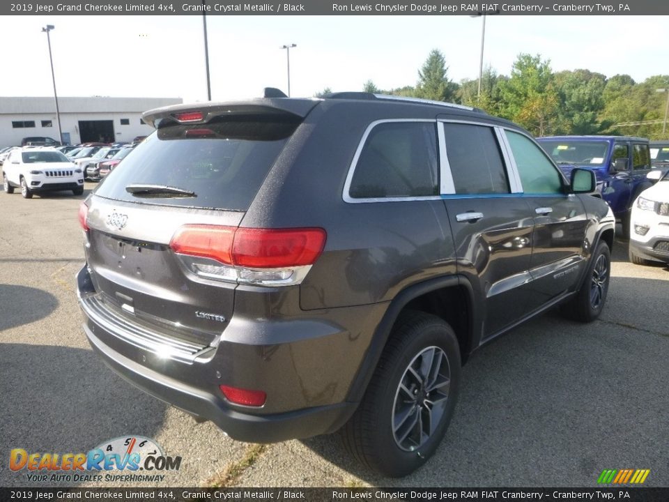 2019 Jeep Grand Cherokee Limited 4x4 Granite Crystal Metallic / Black Photo #5