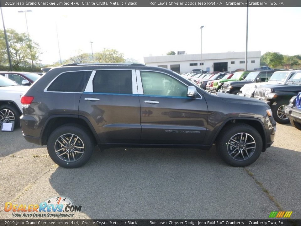 2019 Jeep Grand Cherokee Limited 4x4 Granite Crystal Metallic / Black Photo #6