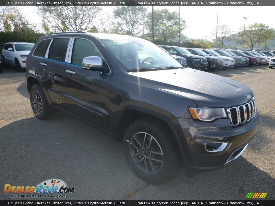 2019 Jeep Grand Cherokee Limited 4x4 Granite Crystal Metallic / Black Photo #7