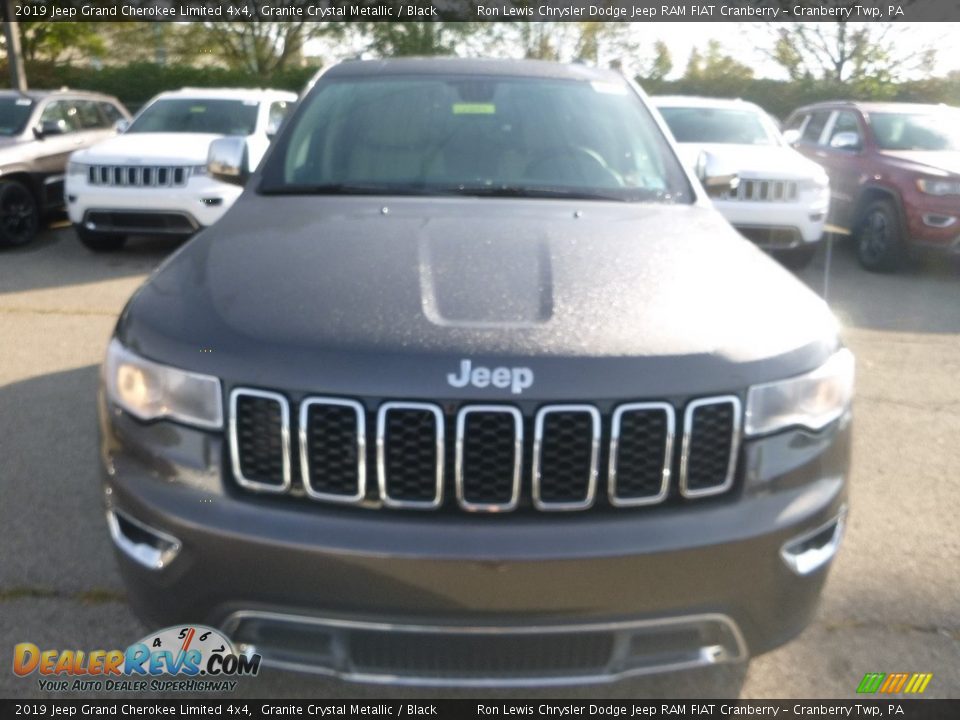 2019 Jeep Grand Cherokee Limited 4x4 Granite Crystal Metallic / Black Photo #8