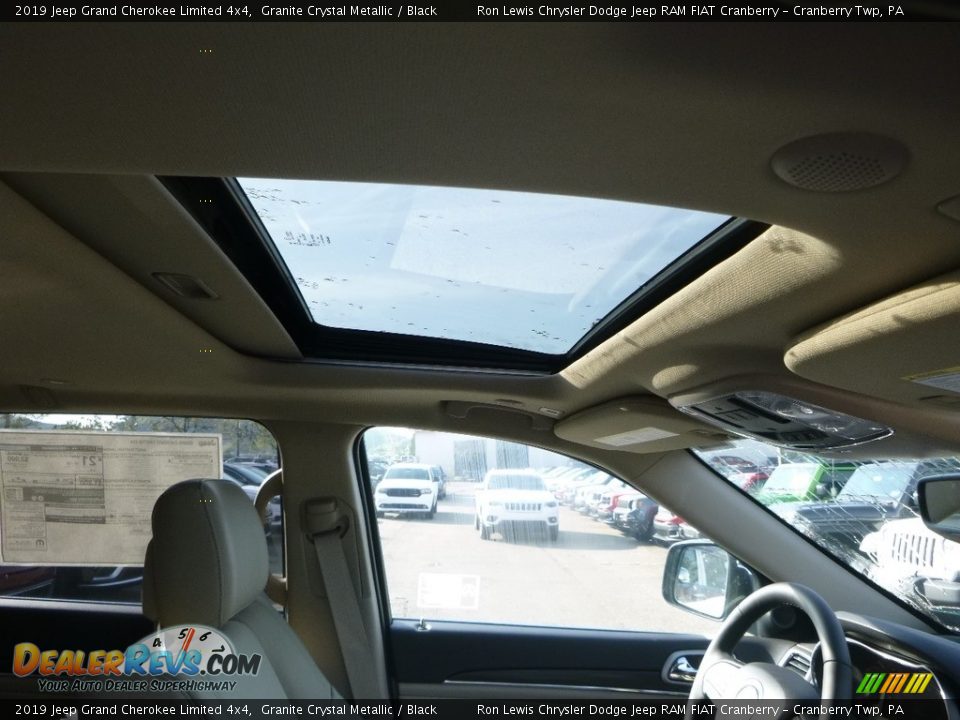 2019 Jeep Grand Cherokee Limited 4x4 Granite Crystal Metallic / Black Photo #12