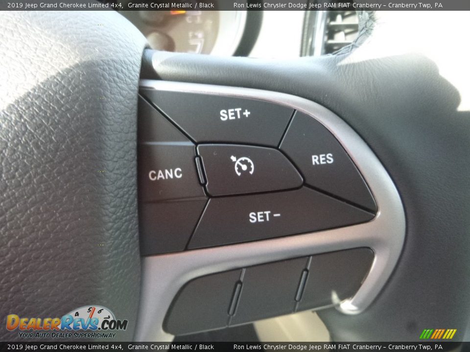 2019 Jeep Grand Cherokee Limited 4x4 Granite Crystal Metallic / Black Photo #19