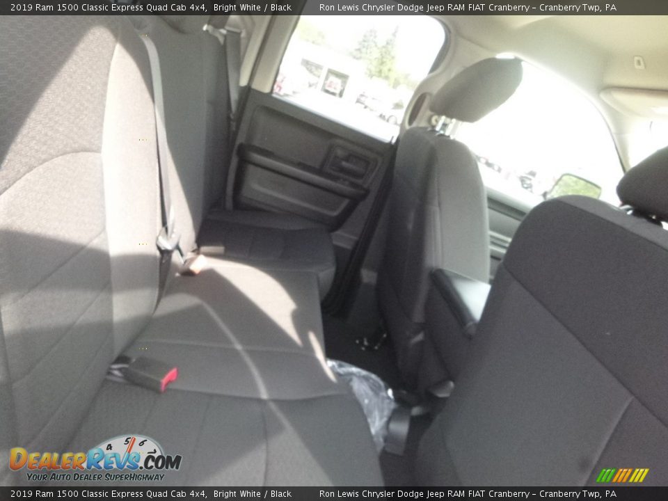 2019 Ram 1500 Classic Express Quad Cab 4x4 Bright White / Black Photo #12