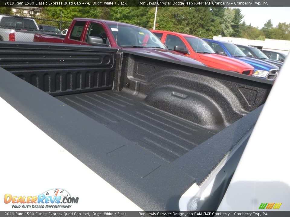 2019 Ram 1500 Classic Express Quad Cab 4x4 Bright White / Black Photo #13