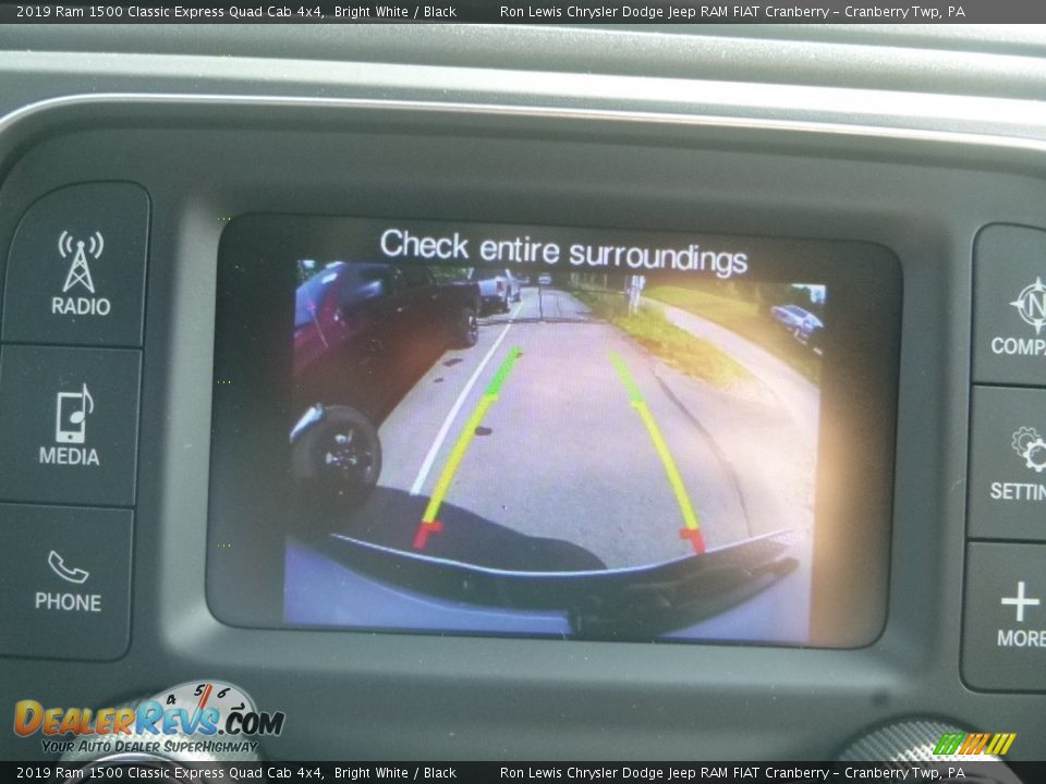 2019 Ram 1500 Classic Express Quad Cab 4x4 Bright White / Black Photo #18