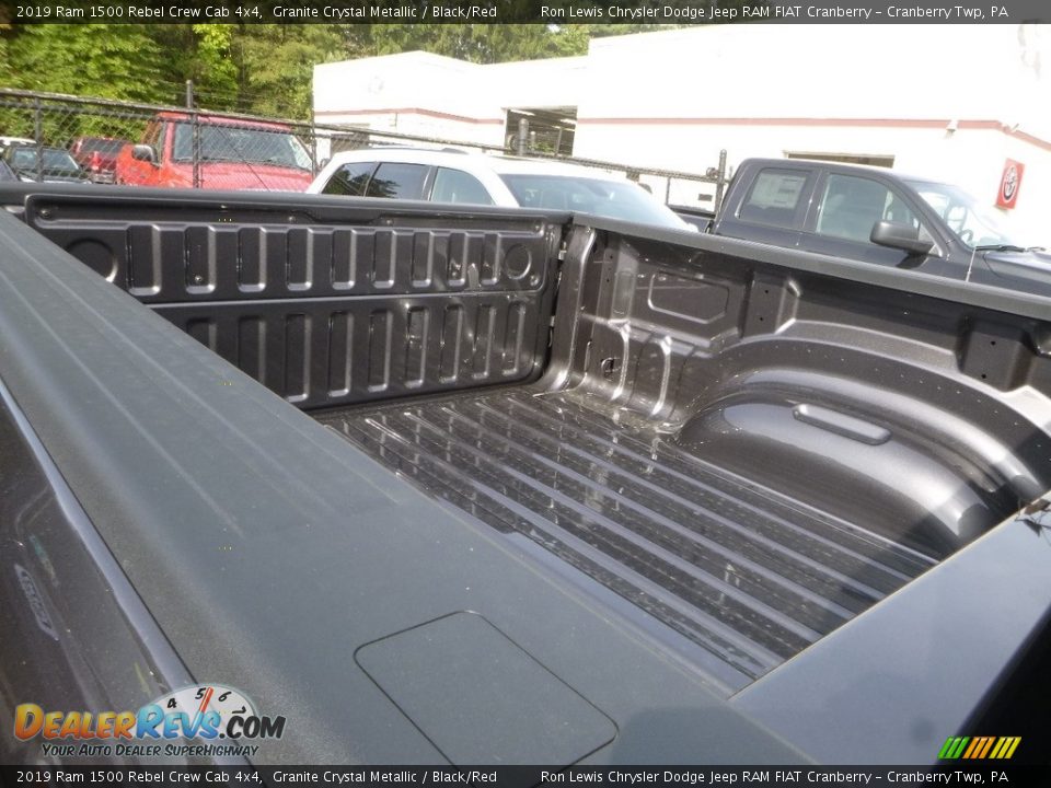 2019 Ram 1500 Rebel Crew Cab 4x4 Granite Crystal Metallic / Black/Red Photo #11