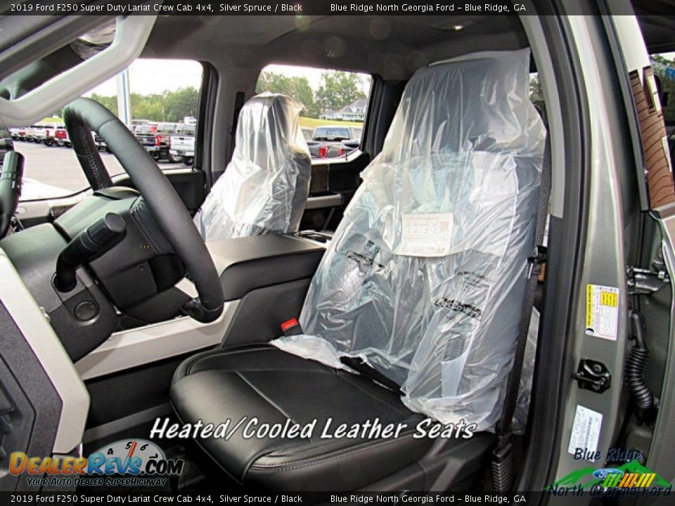 2019 Ford F250 Super Duty Lariat Crew Cab 4x4 Silver Spruce / Black Photo #10