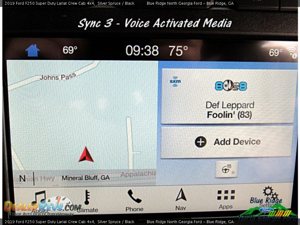 2019 Ford F250 Super Duty Lariat Crew Cab 4x4 Silver Spruce / Black Photo #16