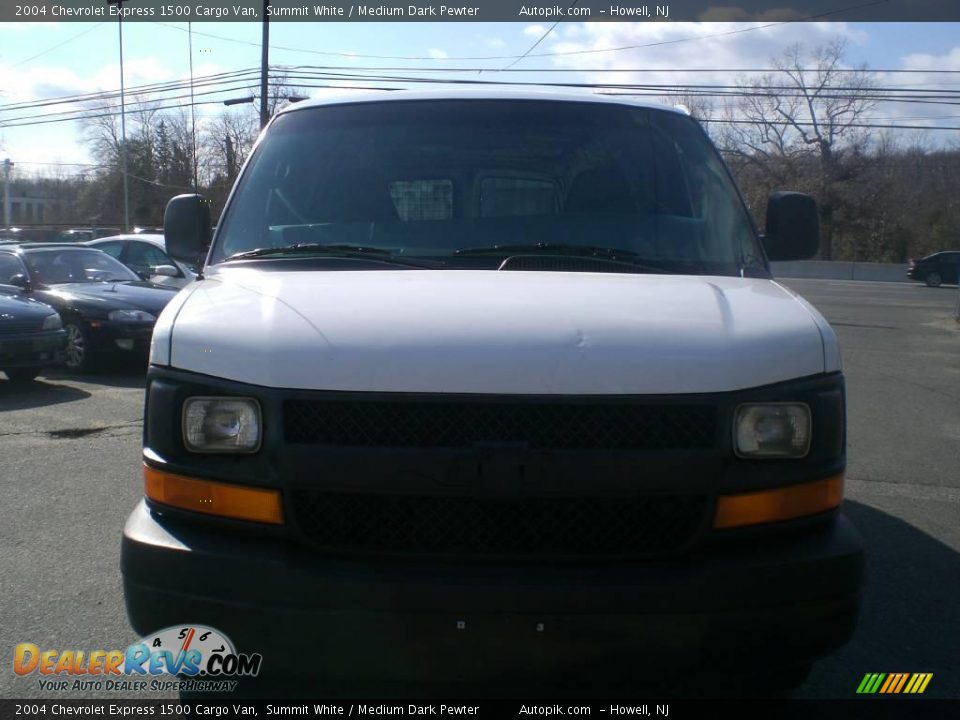 2004 Chevrolet Express 1500 Cargo Van Summit White / Medium Dark Pewter Photo #1