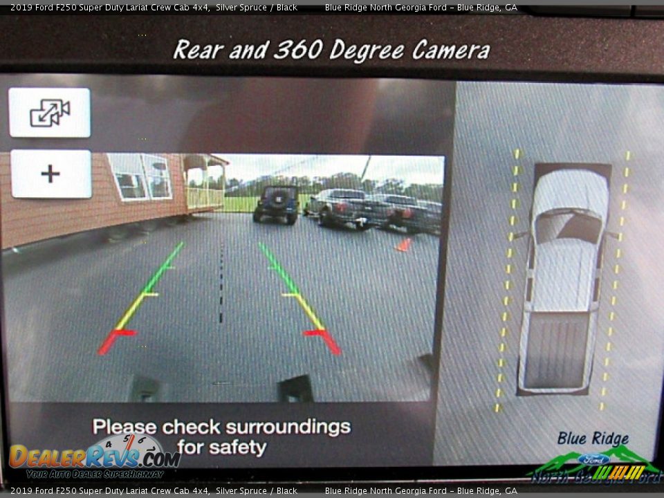 2019 Ford F250 Super Duty Lariat Crew Cab 4x4 Silver Spruce / Black Photo #18