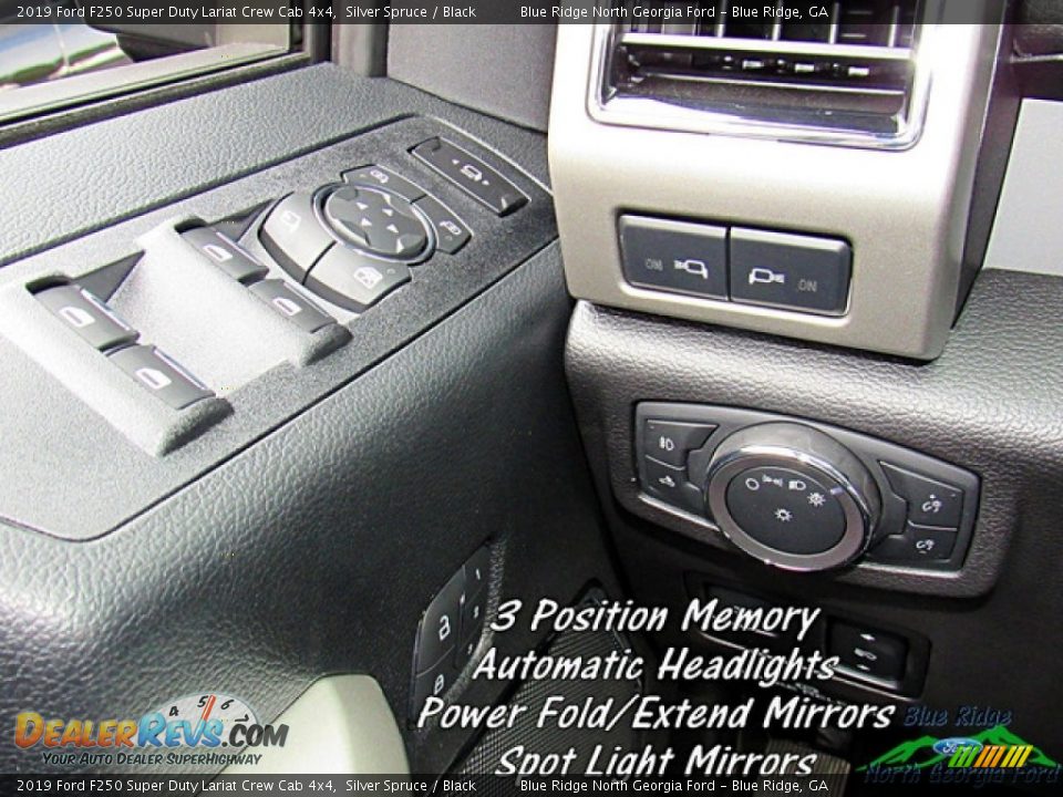 2019 Ford F250 Super Duty Lariat Crew Cab 4x4 Silver Spruce / Black Photo #23