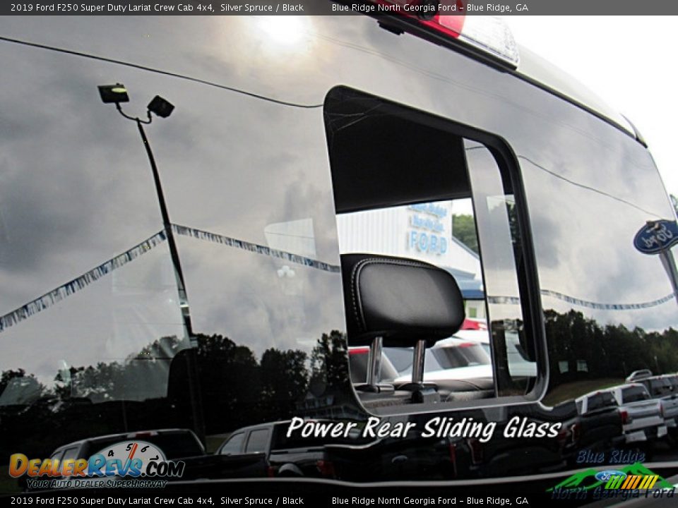 2019 Ford F250 Super Duty Lariat Crew Cab 4x4 Silver Spruce / Black Photo #25