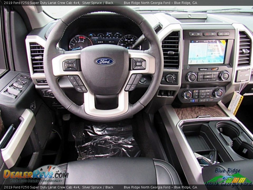 2019 Ford F250 Super Duty Lariat Crew Cab 4x4 Silver Spruce / Black Photo #27