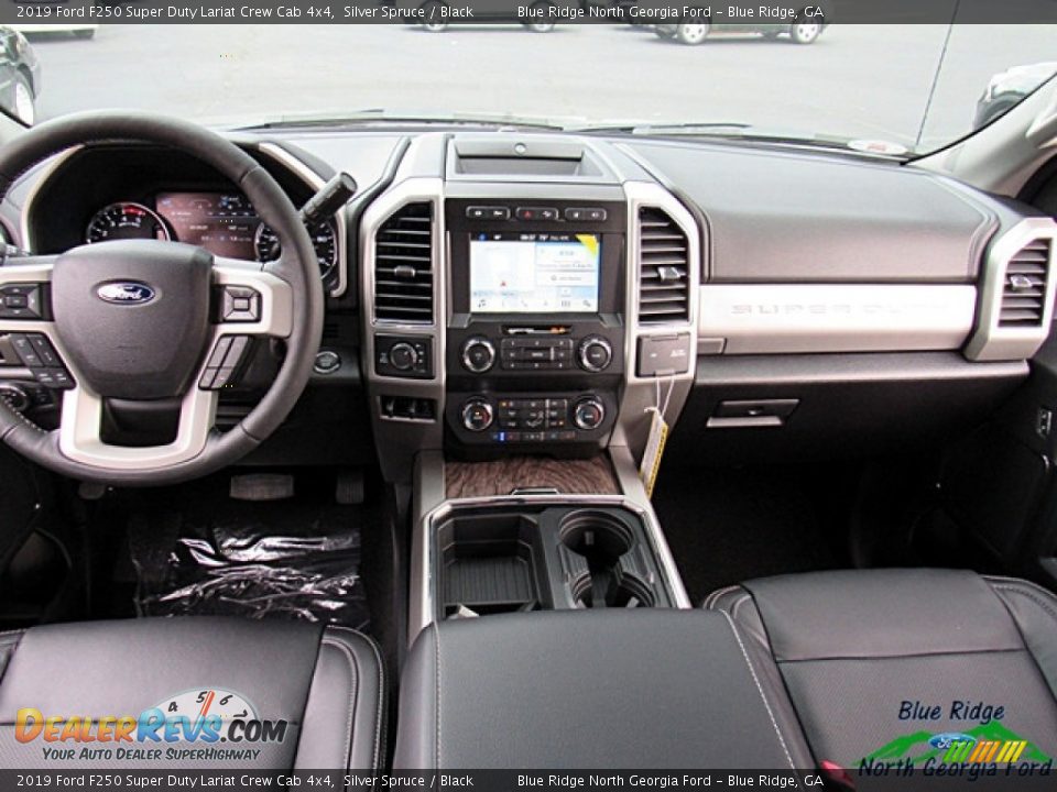 2019 Ford F250 Super Duty Lariat Crew Cab 4x4 Silver Spruce / Black Photo #28