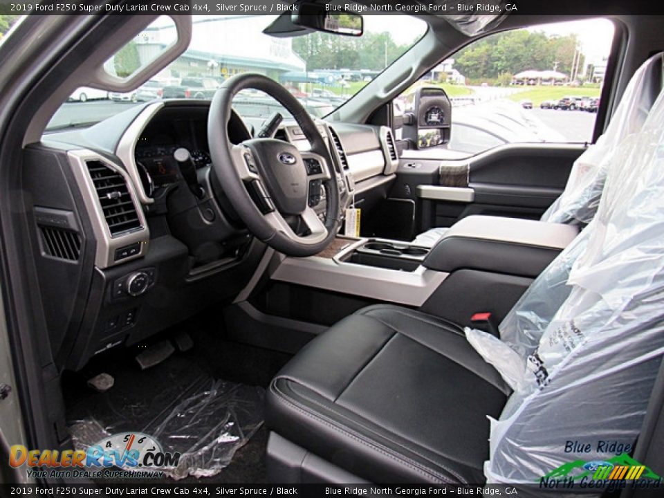 2019 Ford F250 Super Duty Lariat Crew Cab 4x4 Silver Spruce / Black Photo #32
