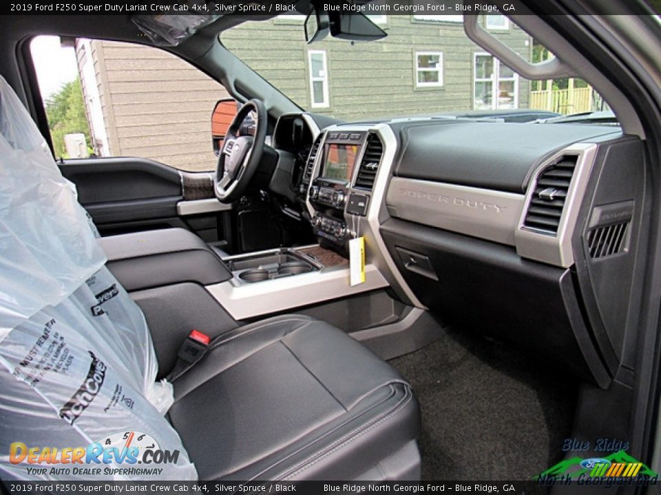 2019 Ford F250 Super Duty Lariat Crew Cab 4x4 Silver Spruce / Black Photo #33