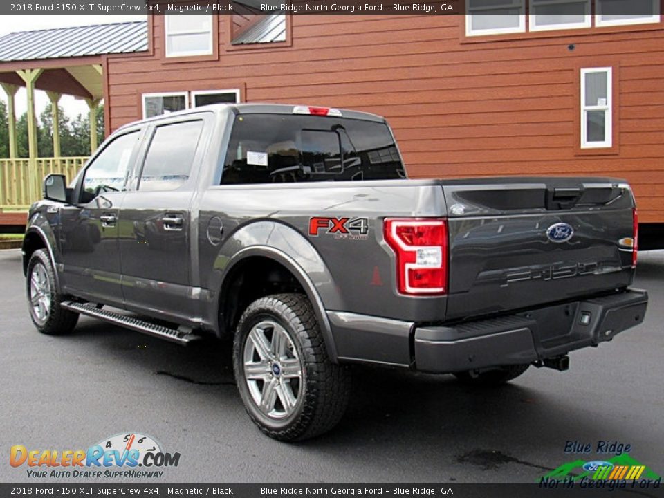 2018 Ford F150 XLT SuperCrew 4x4 Magnetic / Black Photo #3