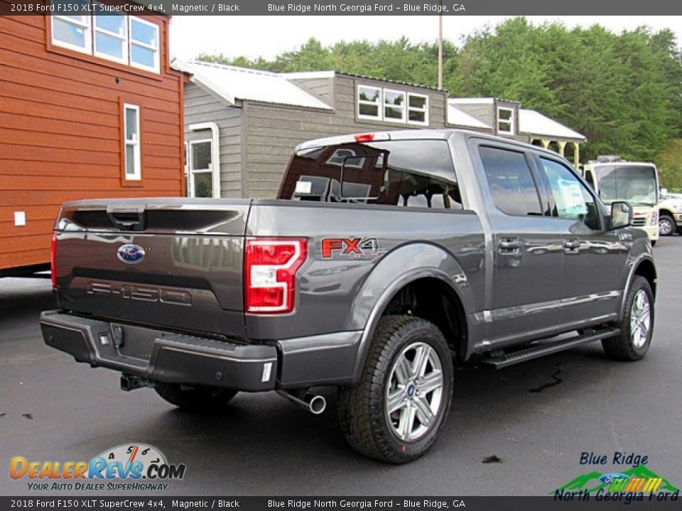 2018 Ford F150 XLT SuperCrew 4x4 Magnetic / Black Photo #5