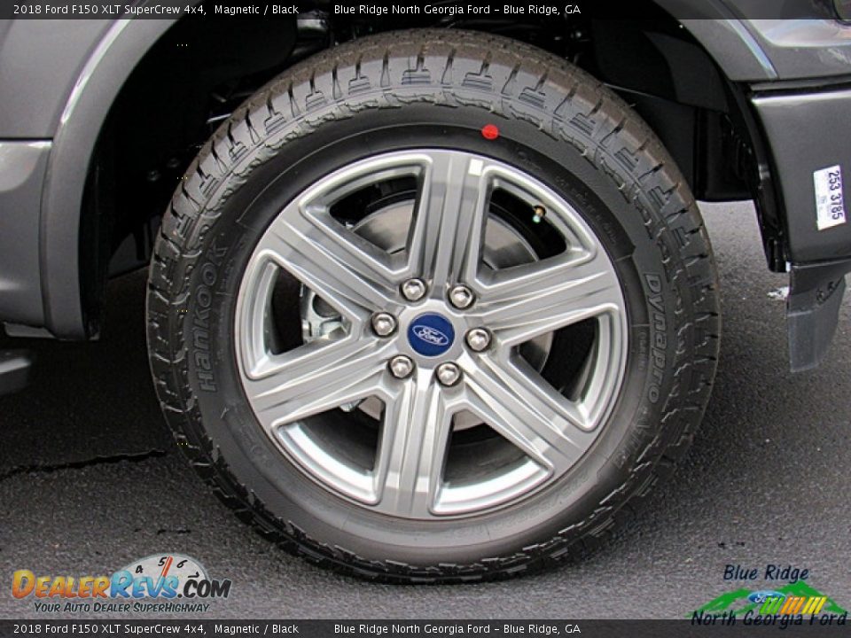 2018 Ford F150 XLT SuperCrew 4x4 Magnetic / Black Photo #9