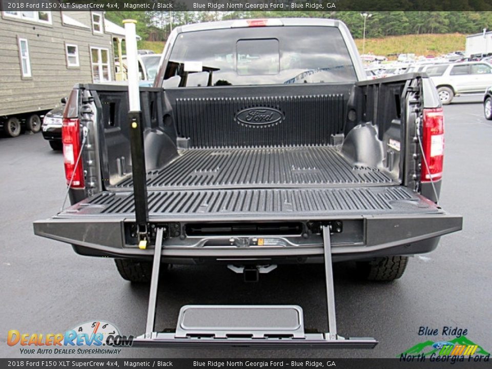 2018 Ford F150 XLT SuperCrew 4x4 Magnetic / Black Photo #13