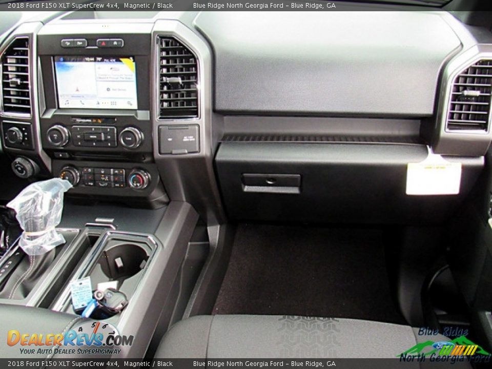 2018 Ford F150 XLT SuperCrew 4x4 Magnetic / Black Photo #16
