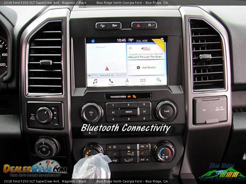 2018 Ford F150 XLT SuperCrew 4x4 Magnetic / Black Photo #18