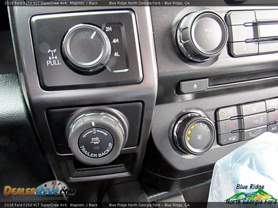 2018 Ford F150 XLT SuperCrew 4x4 Magnetic / Black Photo #23
