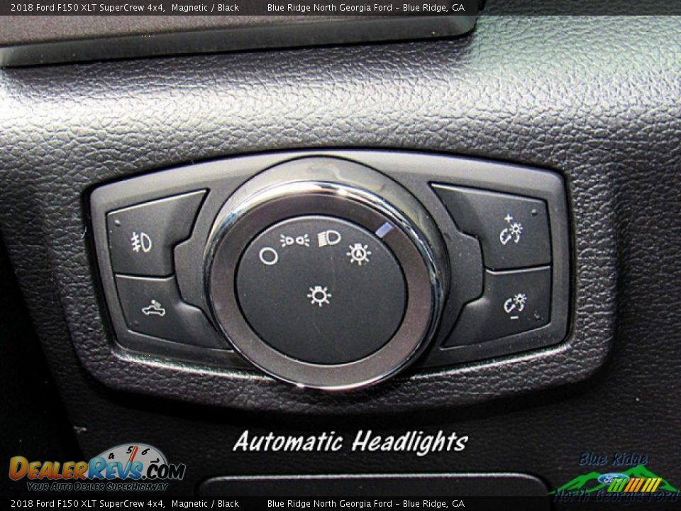2018 Ford F150 XLT SuperCrew 4x4 Magnetic / Black Photo #24