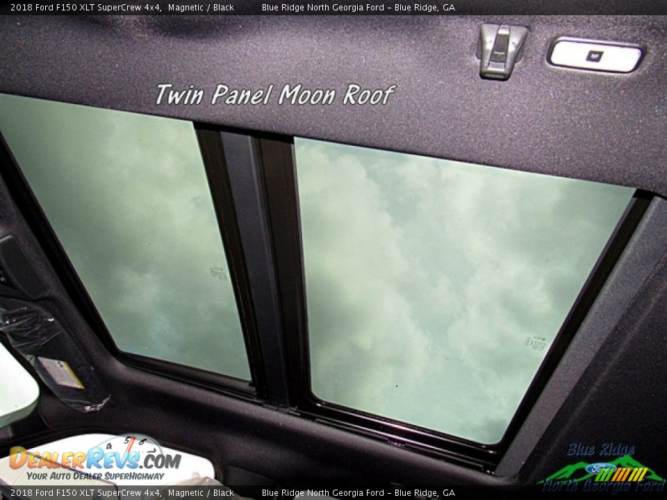 2018 Ford F150 XLT SuperCrew 4x4 Magnetic / Black Photo #26