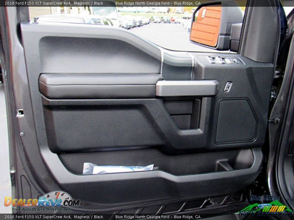 2018 Ford F150 XLT SuperCrew 4x4 Magnetic / Black Photo #29