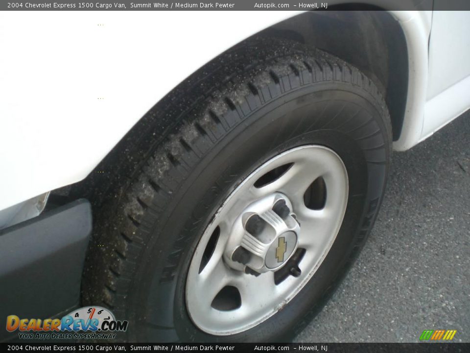 2004 Chevrolet Express 1500 Cargo Van Summit White / Medium Dark Pewter Photo #15