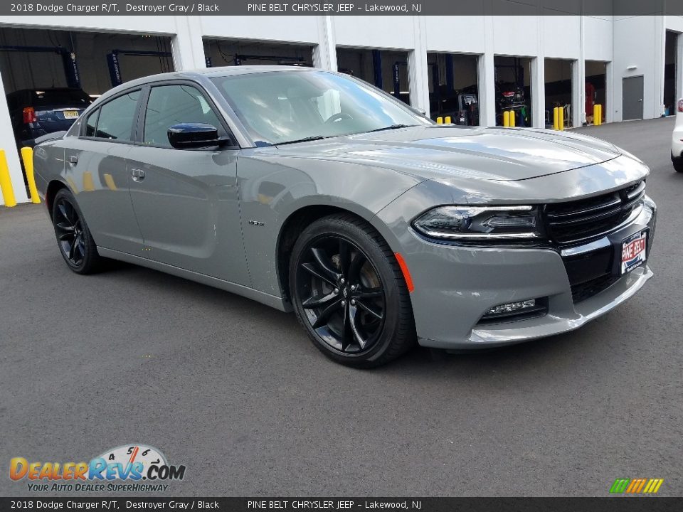 2018 Dodge Charger R/T Destroyer Gray / Black Photo #1