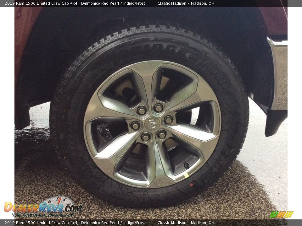 2019 Ram 1500 Limited Crew Cab 4x4 Delmonico Red Pearl / Indigo/Frost Photo #8