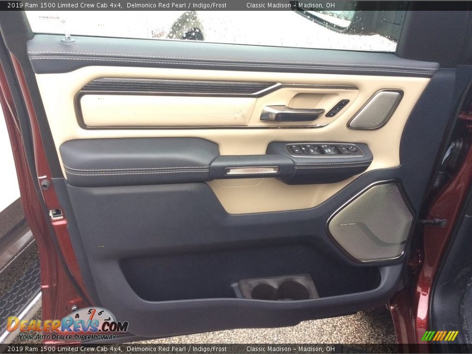 2019 Ram 1500 Limited Crew Cab 4x4 Delmonico Red Pearl / Indigo/Frost Photo #9