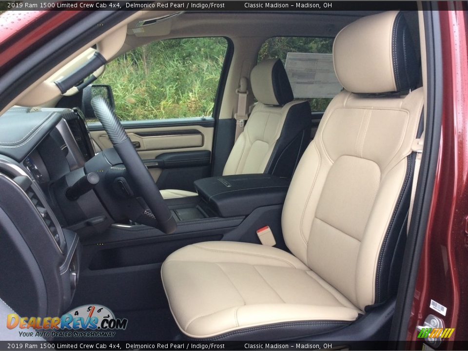 2019 Ram 1500 Limited Crew Cab 4x4 Delmonico Red Pearl / Indigo/Frost Photo #11