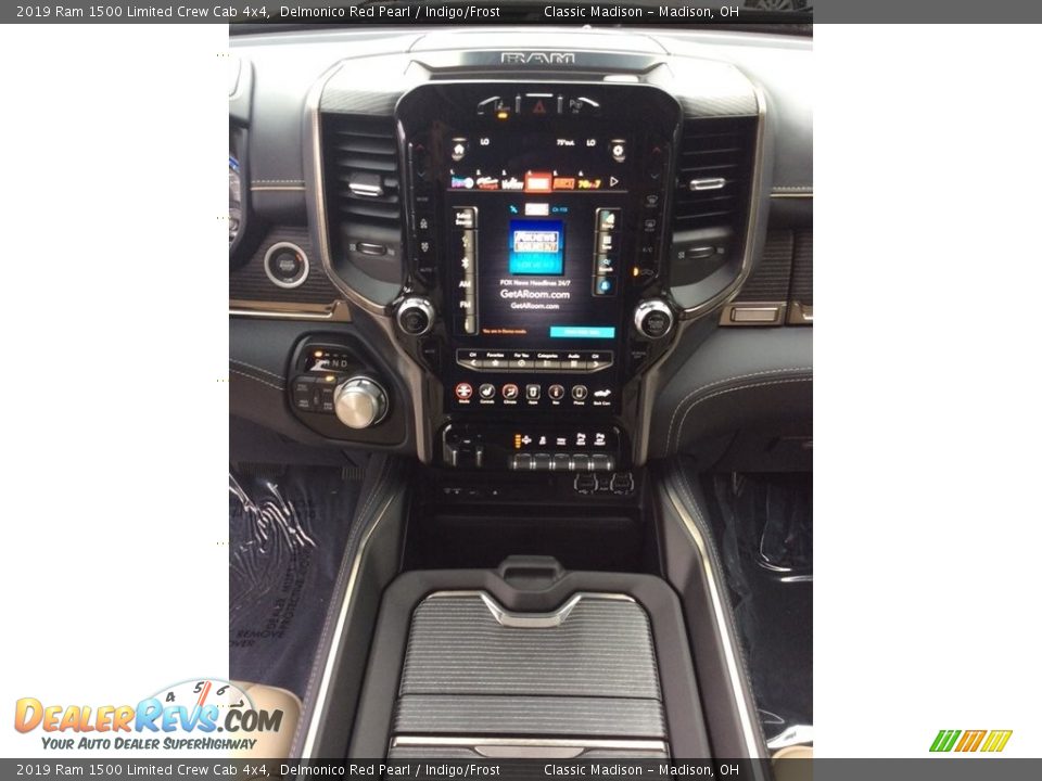 2019 Ram 1500 Limited Crew Cab 4x4 Delmonico Red Pearl / Indigo/Frost Photo #14