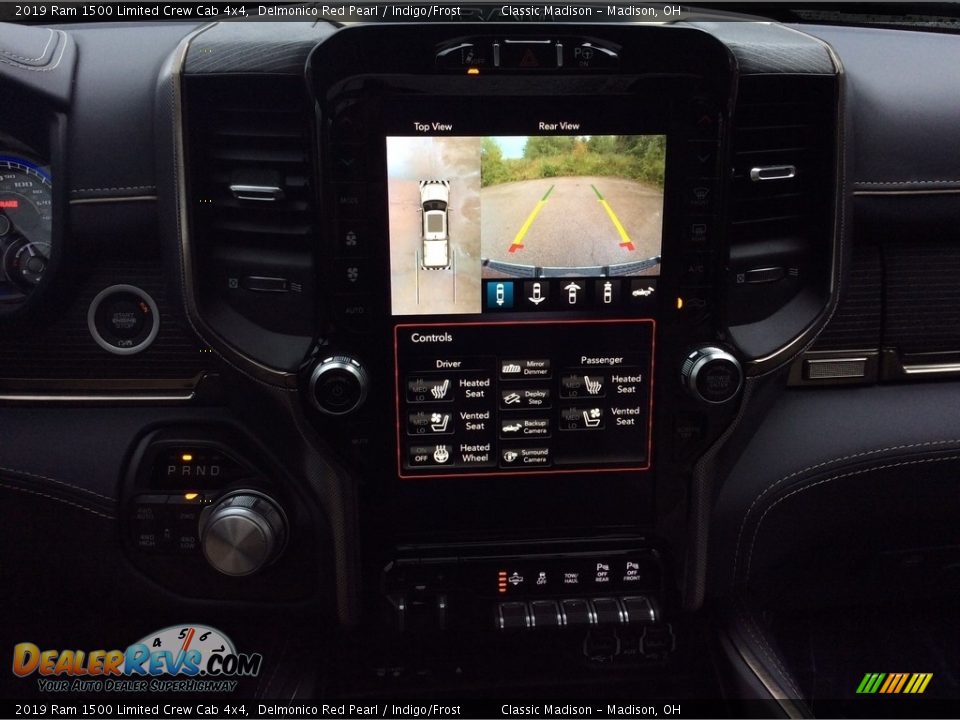 2019 Ram 1500 Limited Crew Cab 4x4 Delmonico Red Pearl / Indigo/Frost Photo #16