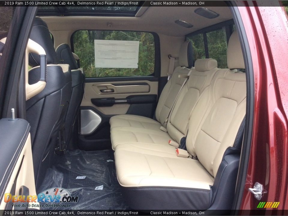 2019 Ram 1500 Limited Crew Cab 4x4 Delmonico Red Pearl / Indigo/Frost Photo #17