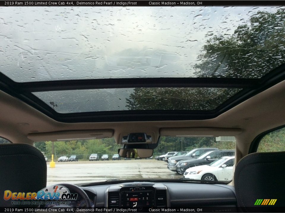 2019 Ram 1500 Limited Crew Cab 4x4 Delmonico Red Pearl / Indigo/Frost Photo #19