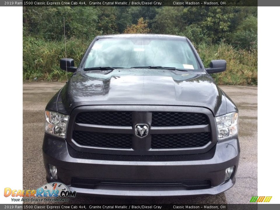 2019 Ram 1500 Classic Express Crew Cab 4x4 Granite Crystal Metallic / Black/Diesel Gray Photo #2