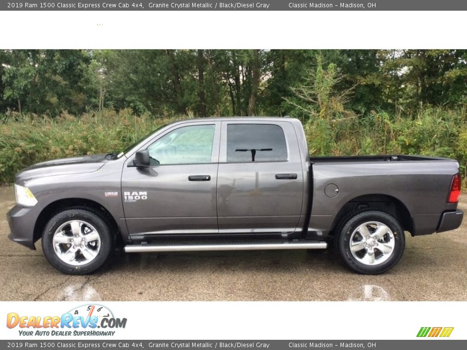 Granite Crystal Metallic 2019 Ram 1500 Classic Express Crew Cab 4x4 Photo #3