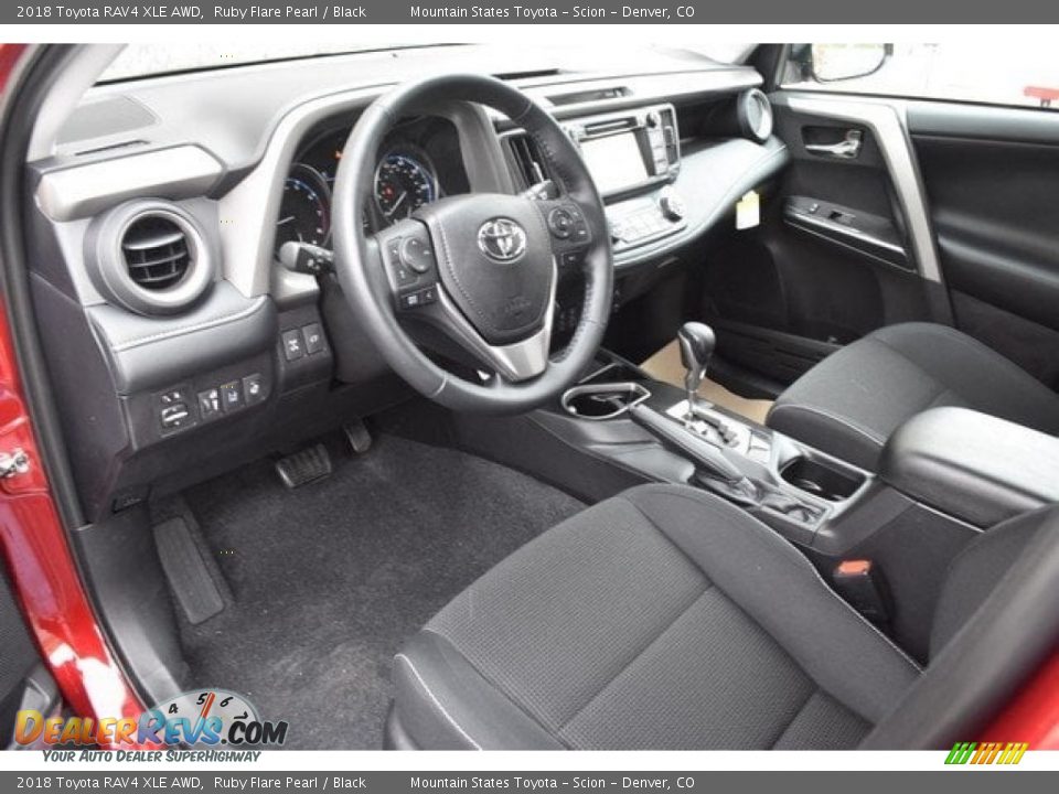 2018 Toyota RAV4 XLE AWD Ruby Flare Pearl / Black Photo #5