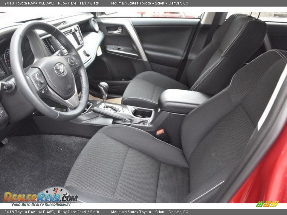 2018 Toyota RAV4 XLE AWD Ruby Flare Pearl / Black Photo #6