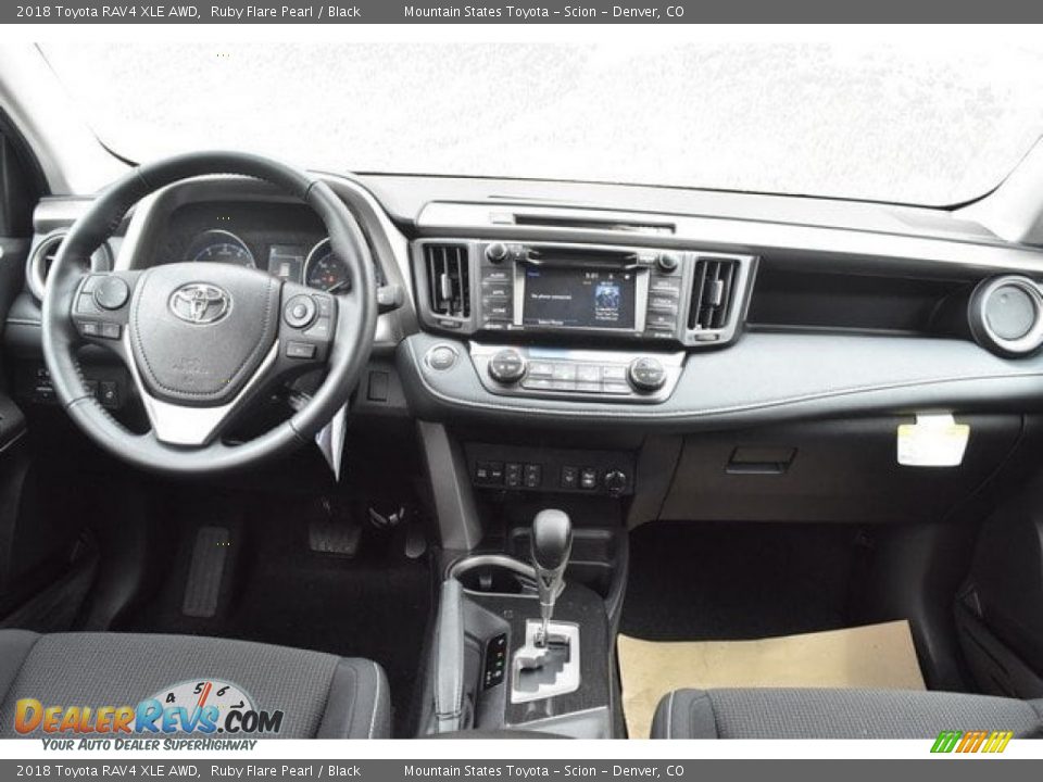 2018 Toyota RAV4 XLE AWD Ruby Flare Pearl / Black Photo #8