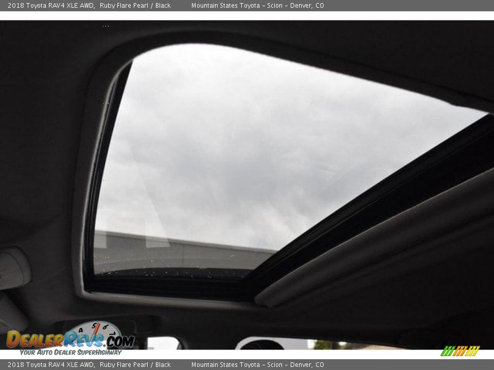 2018 Toyota RAV4 XLE AWD Ruby Flare Pearl / Black Photo #9